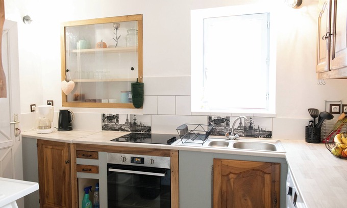 Vallieres-les-Grandes Casa | Gîte des brûleries - 2 bedrooms