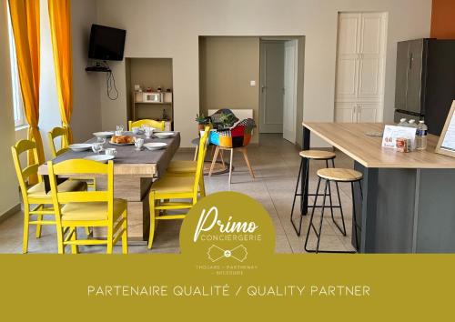 Airvault Casa | Gîte du Puits Olivier 10 personne chaleureux 3 étoiles