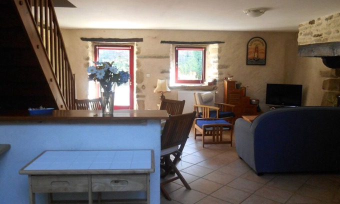 Saint-Jean-Brevelay Casa | Gîte Kersonan 4 people Golfe du Morbihan 20min from Vannes, on GR38
