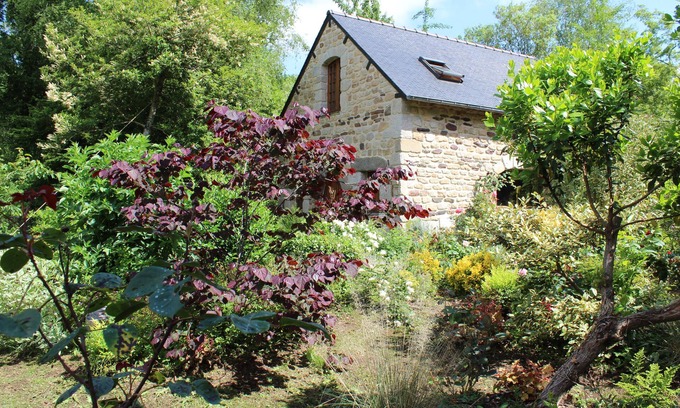Mauron Cabaña | Gîte l'Ermitage, refugio encantador con terraza privada