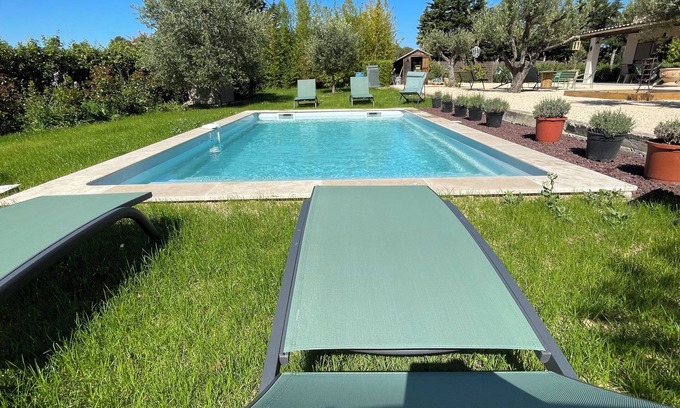 Bagard Otro | Gîte La Cigale - 2 à 4 Pers. Mas en Cévennes - Piscine/jacuzzi - Classé 5