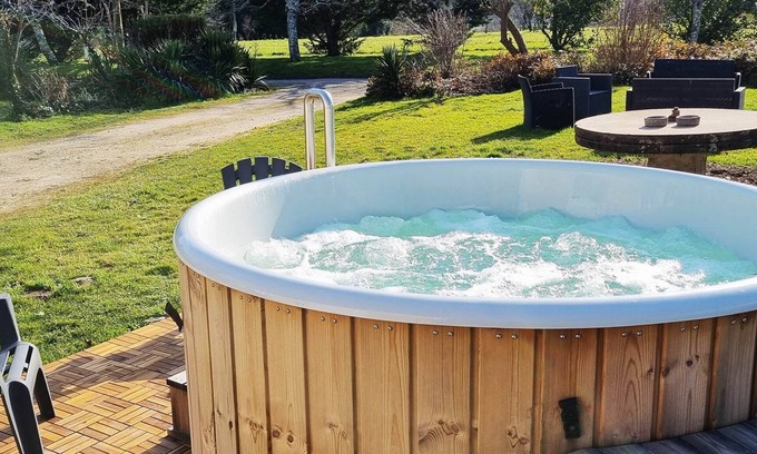 Riberac Otro | Gîte La Petite Clavelie - Campo y baño nórdico
