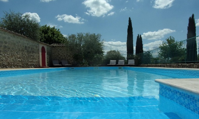 Joyeuse Cabaña | Mas Ardéchois le MAGNAN *** piscina climatizada