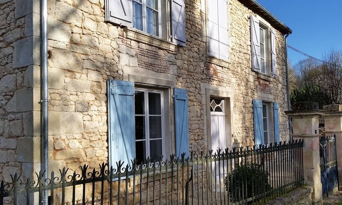 Lurais Casa | Gîte Maison de Maître 10 personas piscina y río