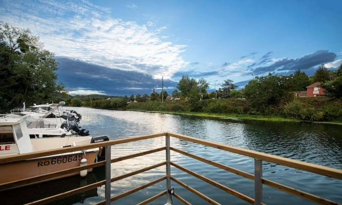 Bennecourt Alquiler De Eote | Gîtes Seine & Nature Logement Flottant Atypique "Le Babord"