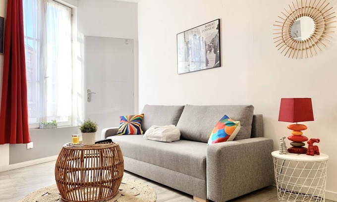 Quartier Chorier-Berriat Apartamento | Gran estudio silencioso y brillante❤️Proche GEM y estaci��n # G4