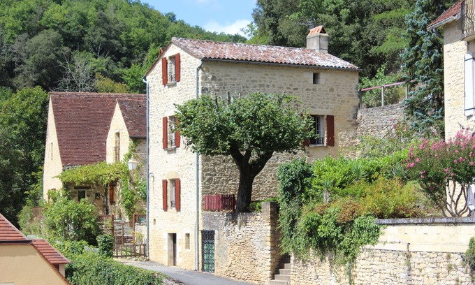 La Roque-Gageac Casa | La casa de Gabarier en el corazón histórico del pueblo medieval de La Roque Gageac
