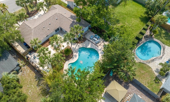 Dolphin's Cove Casa | Game Room + Pool Home in Ponte Vedra Beach