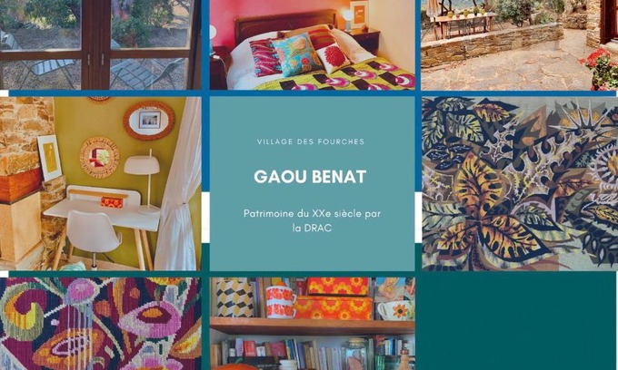 Cap Benat Casa | Gaou Benat, village des fourches, Label patrimoine XXe siècle