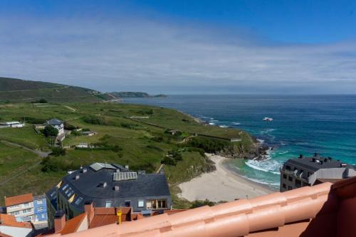 Malpica de Bergantinos Apartamento | GARA MALPICA, terraza al mar
