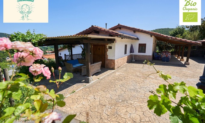 Arrankudiaga Casa | Garai Rural - Porche Barbacoa a 15 min. de Bilbao
