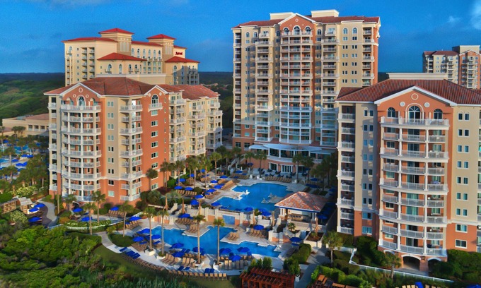 Myrtle Beach Complejo | Garden View - 2 Bedroom - Marriott's OceanWatch Villas at Grande Dunes - Full Resort Access