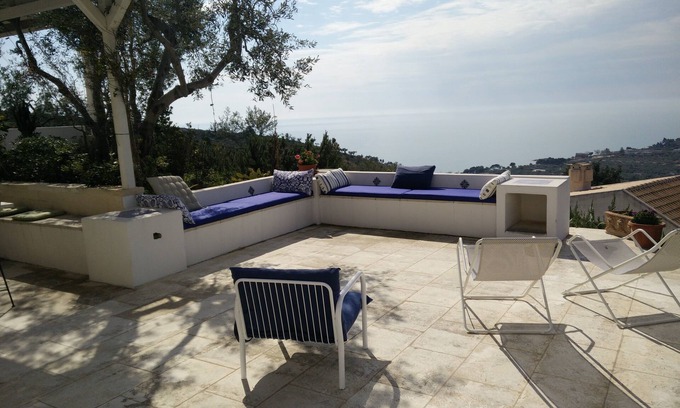 Mattinata Villa | Villa exclusiva con magníficas vistas al mar, gran relajación / comodidad