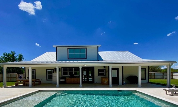 Concan Casa | Gated River Estate ~ River & Pool! Resort Luxury, Private River Paradise!