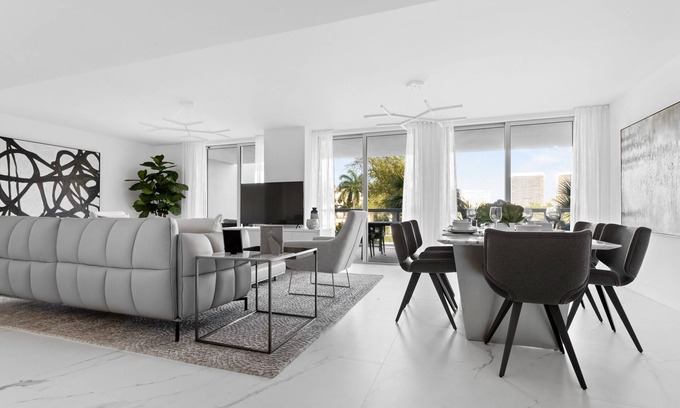 Bay Harbor Islands Apartamento | Gateway 2BR Apt★Rooftop Pool★Perfect For Families