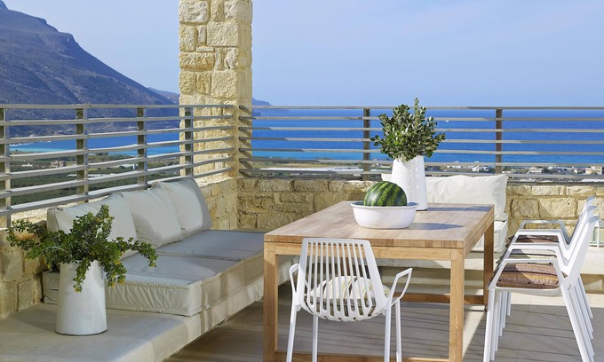 Kissamos Villa | Mirando el azul del Egeo - Luxury Youphoria Villa Anassa