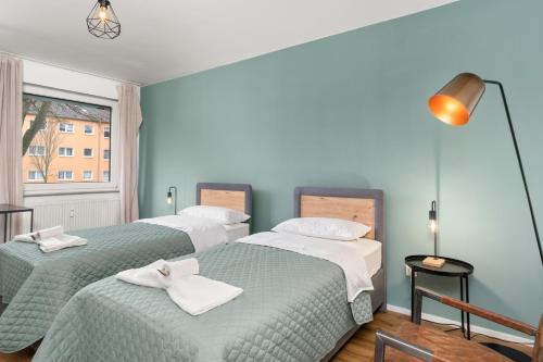 Niederzwehren Apartamento | Gemütliche Wohnung - 7 Betten - Balkon - Waschtrockner - Smart TV