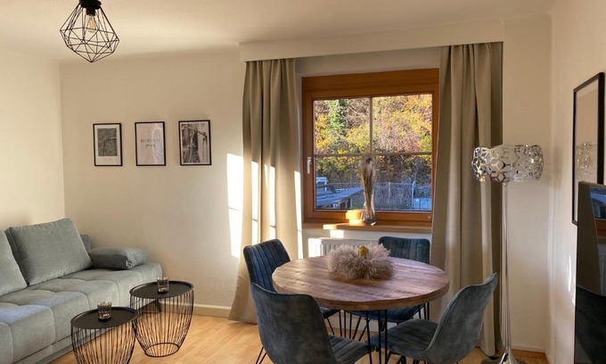 Hoetting Apartamento | Gemütliche Wohnung mit Gartenblick
