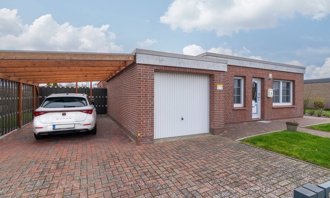 Norddeich Casa | Gemütlicher Ferienbungalow in Ruhiger, Zentraler Wohnlage
