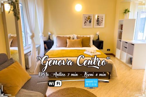 Lagaccio Apartamento | [Genoa Centre] Porto Antico 7min Trains 4min