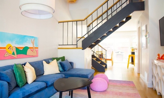 Solana Beach Casa | Geometric Loft: renovated, hip, pets, pool/spa