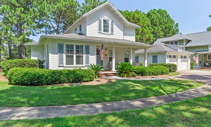 Laurel Grove Casa | Get A Free Night! Charming Home With 6 Seat Golf Cart! Grill*Patio/Outdoor Space