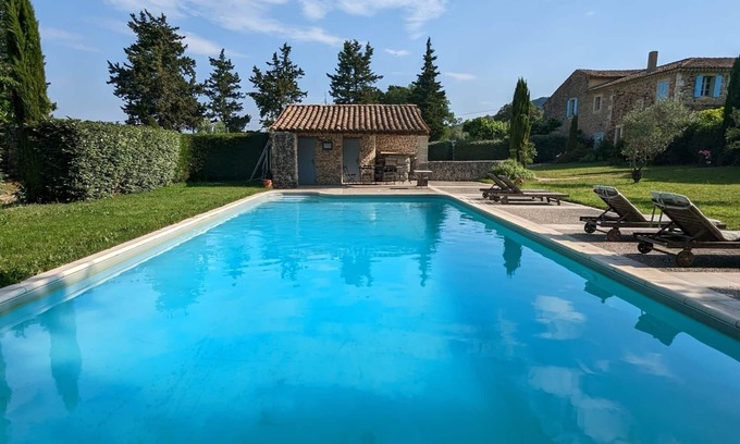 Clansayes Otro | ALQUILER EN CLANSAYES 'LA BERGERIE DES SOURCES' EN MI PISCINA PROVENZAL DRÔME