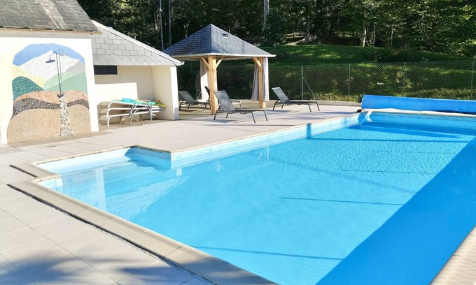 Arthez-d'Asson Cabaña | Casa rural a los pies de los Pirineos, piscina climatizada, WIFI, sala de juegos - Gimnasio