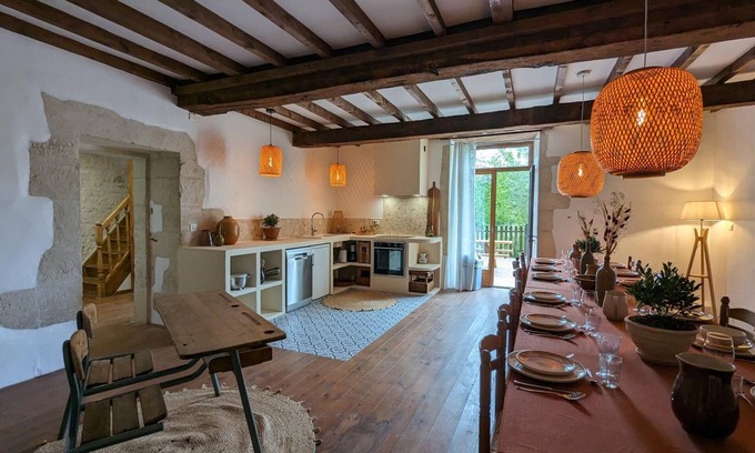 Bazac Cabaña | Gite Bazac, 6 bedrooms, 11 persons
