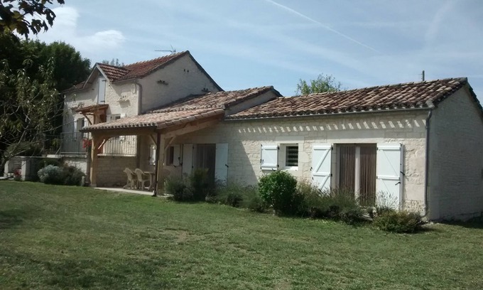 Lalbenque Casa | Casa de carácter, 4 *, tranquila y relajante, en el corazón de Causses du Quercy.