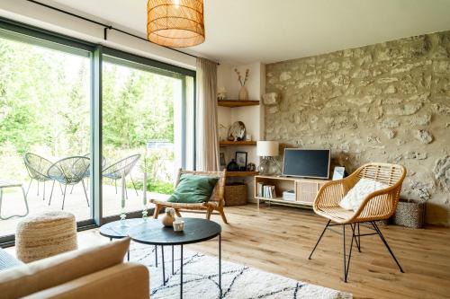 Premanon Apartamento | Gite de charme dans ancienne ferme en pierre
