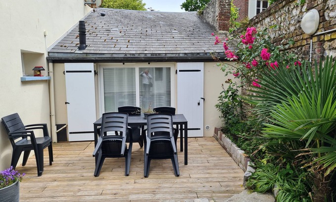 Etretat Casa | Centro de Gite Etretat con jardín y parking.