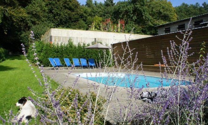 Neufchateau Casa | Gite for person with reduced mobility with outdoor pool