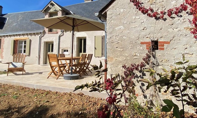 Saint-Lubin-en-Vergonnois Cabaña | Casa rural Saint-Lubin-en-Vergonnois, 2 dormitorios, 5 personas