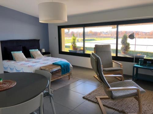 Bouloc Apartamento | Gite-Grand studio contemporain proche Toulouse dans domaine Equestre