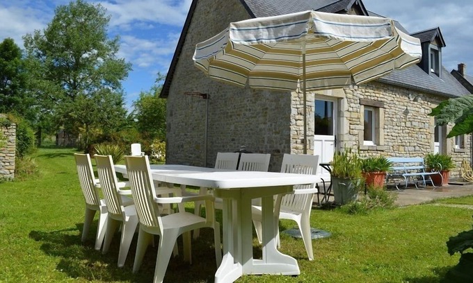 Audouville-la-Hubert Casa | casa en el jardín cerca del mar