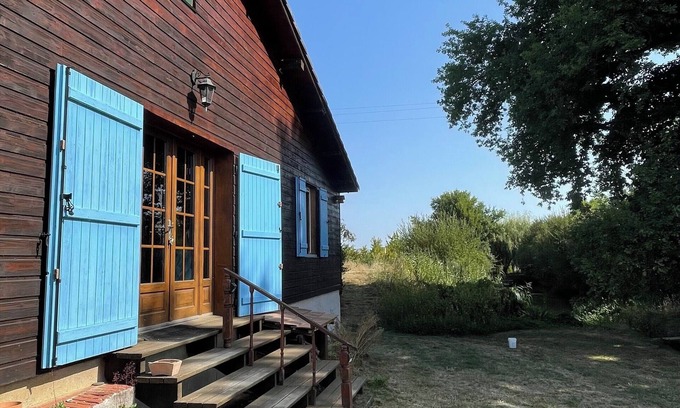 Magnan Chalet De Esquí | Gîte in the heart of the Gers - 2 hectares of tranquility 7 minutes from the Circuit de Nogaro