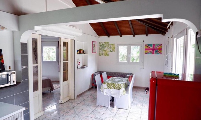 Morne-A-l'Eau Apartamento | Gite La Distillerie, Grand Appartement avec Terrasse