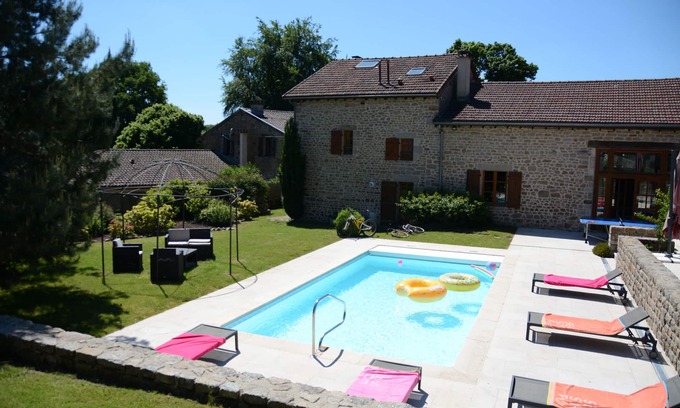 Saint-Sylvestre Cabaña | Alojamiento rural, de lujo, piscina, jacuzzi, sauna y actividades de relajación