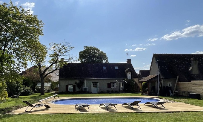 Manthelan Cabaña | Gite Manthelan, 2 bedrooms, 6 persons