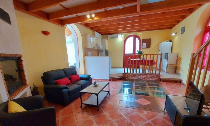 Montigne-le-Brillant Cabaña | Casa rural Montigné-le-Brillant, 2 dormitorios, 4 personas