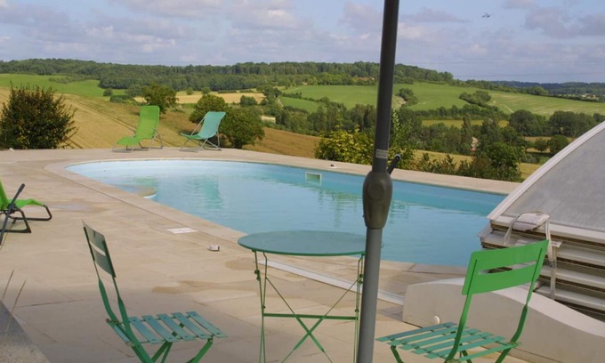 Montmoreau-Saint-Cybard Cabaña | Casa rural Montmoreau, 3 dormitorios, 6 personas