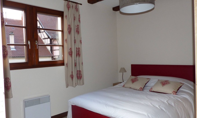Eguisheim Apartamento | Gite Pfersigberg 4/5 personas en el corazón del pueblo de Eguisheim