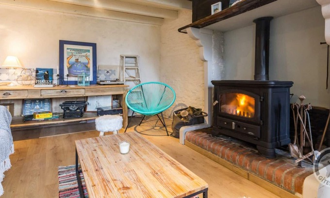 Saint-Jean-de-la-Riviere Cabaña | Casa rural Saint-Jean-de-la-Rivière, 2 dormitorios, 4 personas