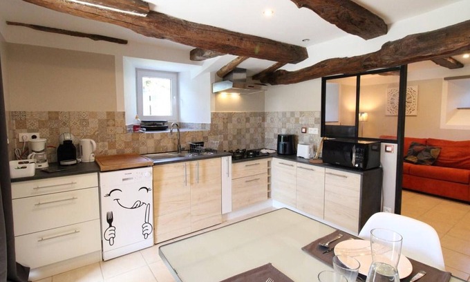 Saint-Etienne-de-Maurs Cabaña | Gite Saint-Étienne-de-Maurs, 1 bedroom, 4 persons