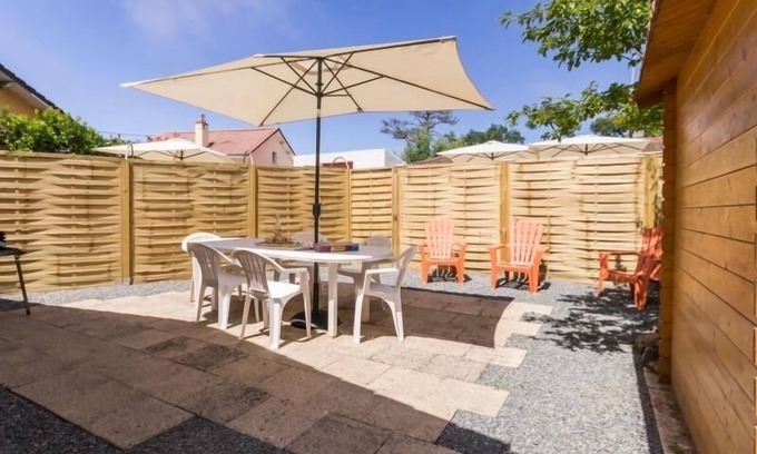 Saint-Brevin-l'Ocean Cabaña | Casa rural Saint-Brevin-les-Pins, 3 dormitorios, 6 personas