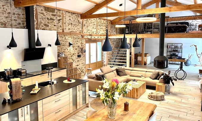 Saint-Vert Casa | Casa rural Saint-Vert, 4 dormitorios, 12 personas
