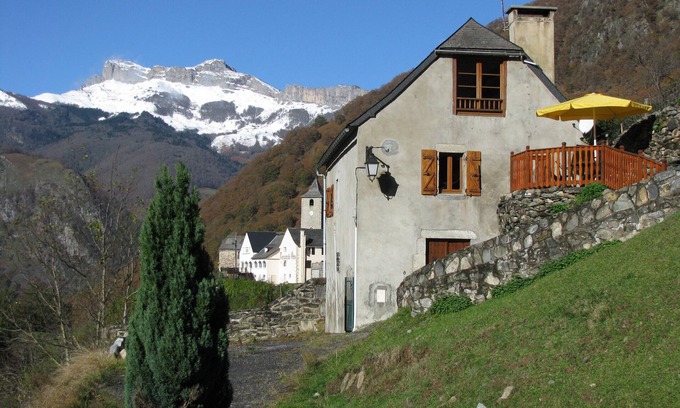 Cette-Eygun Casa | Casa rural Vallée d'Aspe Béarn Pyrénées muy hermosa vista ideal para practicar senderismo