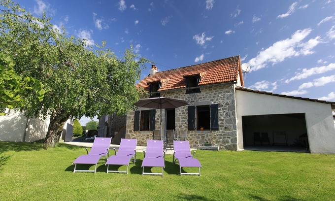 Labesserette Cabaña | Cottage piscina cubierta privada calienta a 32 grados