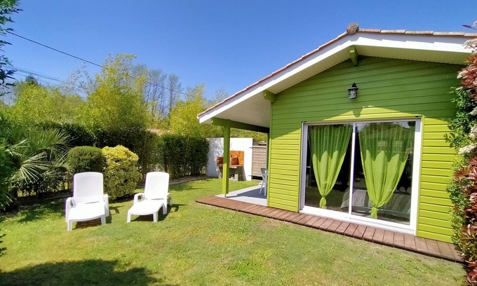 Brach Cabaña | Casa rural con piscina y zona de bienestar entre Burdeos y el océano Lacanau